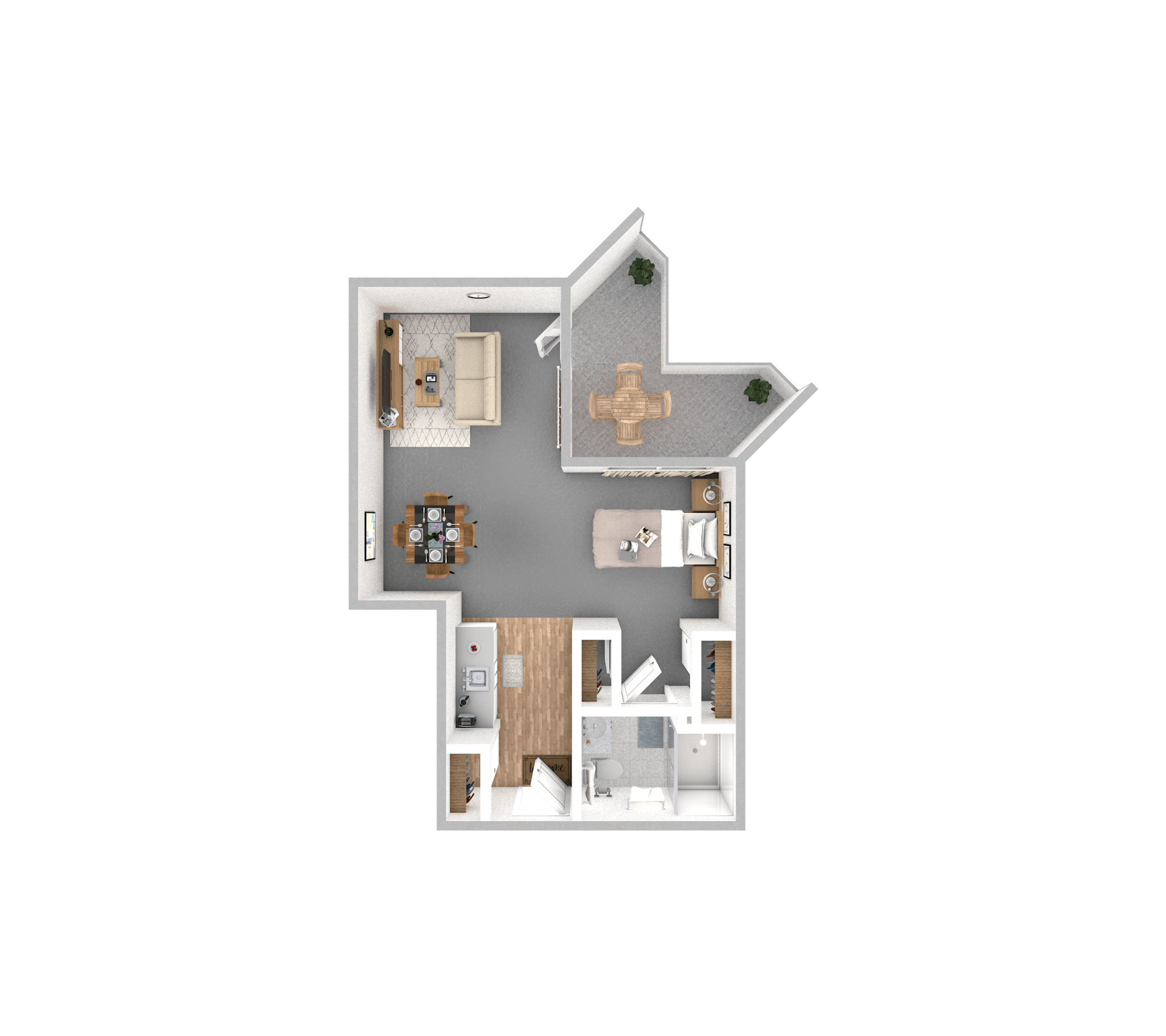 Suite | One Bathroom