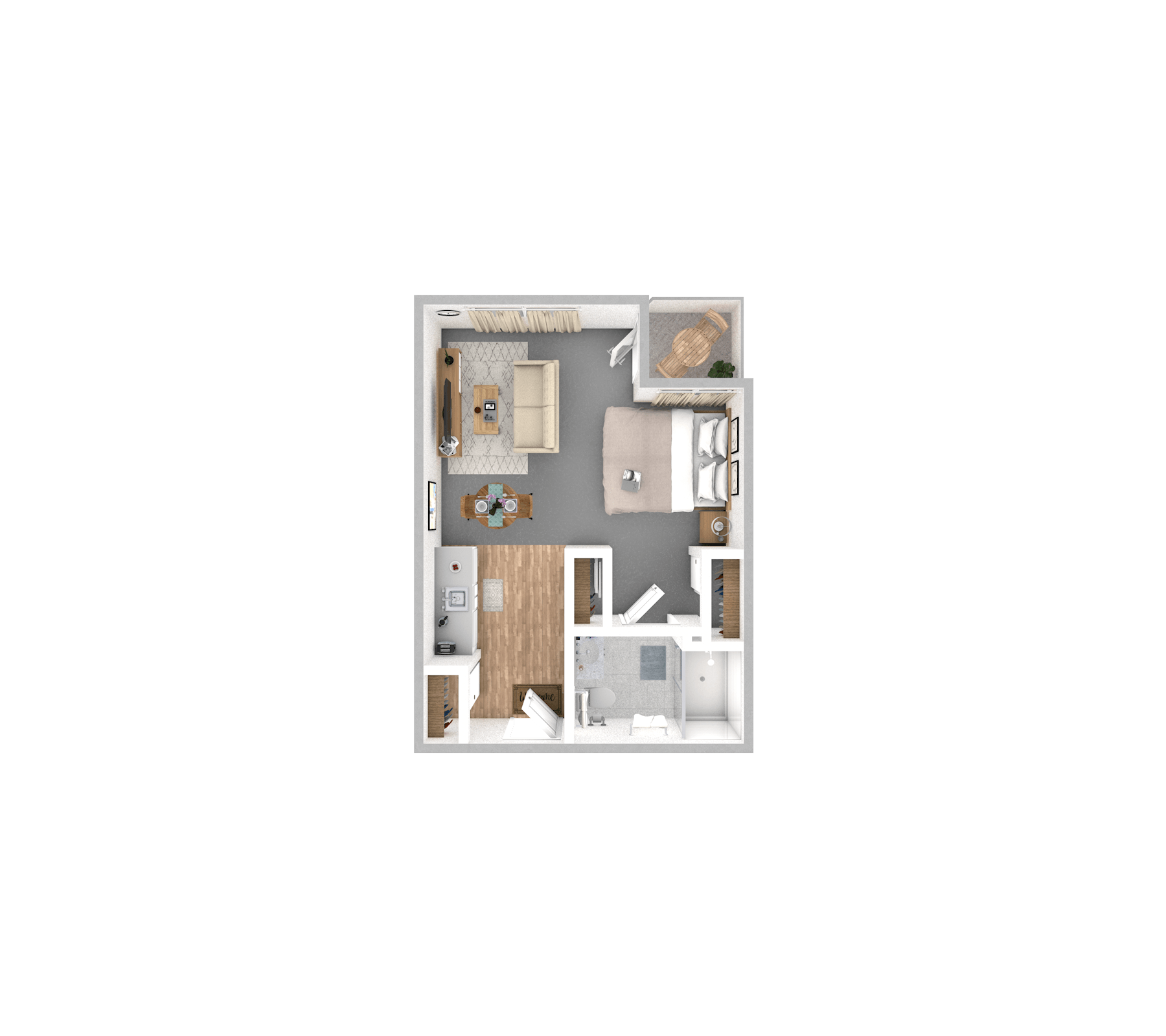 Suite | One Bathroom
