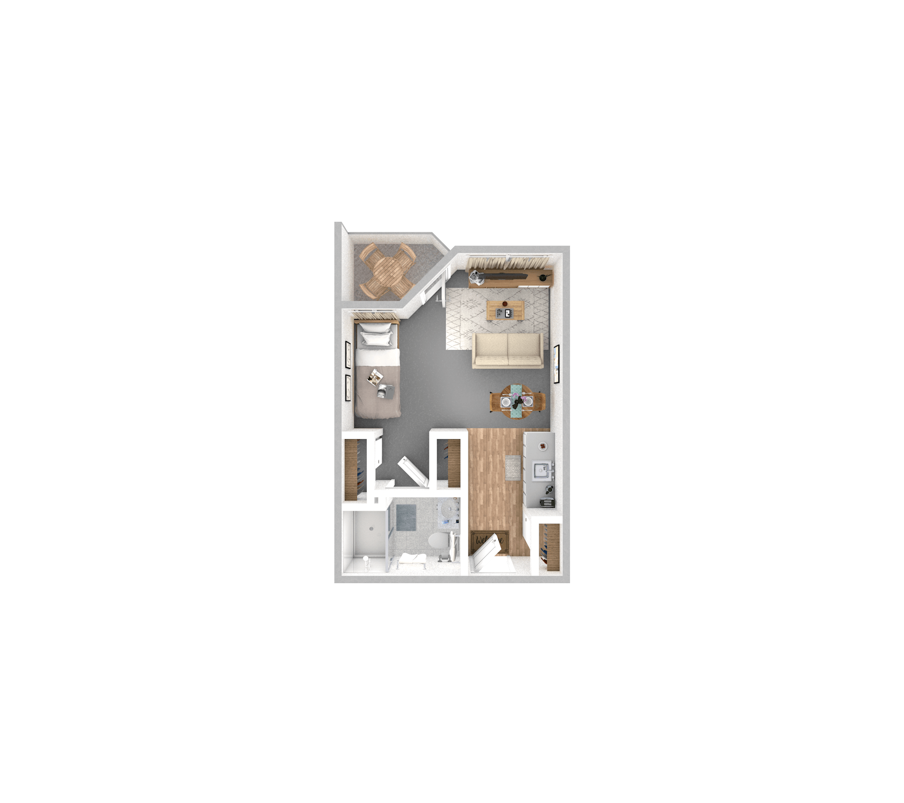 Suite | One Bathroom